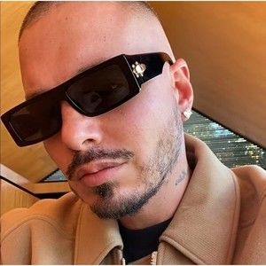 New Retro Fashion Men's Sunglasses UV400 Luxury Brand Black Square Frame Cool